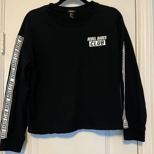 Forever 21 | "Rebel Babes Club" Sweater Top